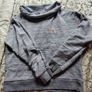 ⚡PINK VS Cowl Neck Cropped Sweatshirt